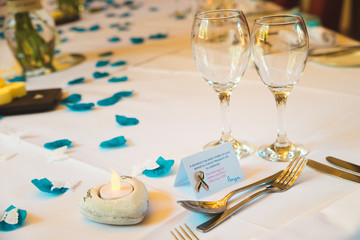 Wedding Table Decorations Place Setting