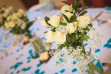 Simple Natural Elegant White Bridal Bouquet