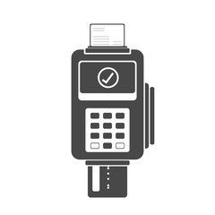 Credit Card Payment Device - Vector Illustration