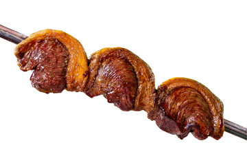 churrasco no espeto grelhado