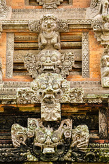 Ubud on the isle of Bali in Indonesia, the town is famous for the monks forest