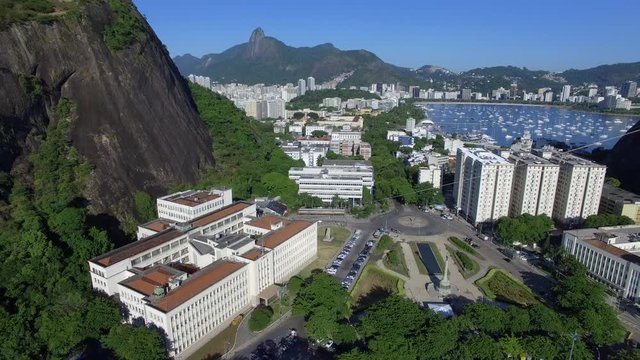 General Tiburcio Square, Red beach, Urca District, Rio de Janeiro, Brazil.