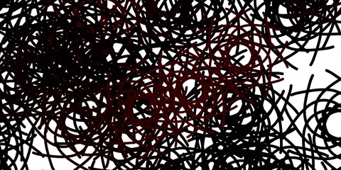 Light Red, Yellow vector pattern with abstract shapes.