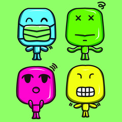 cute character design