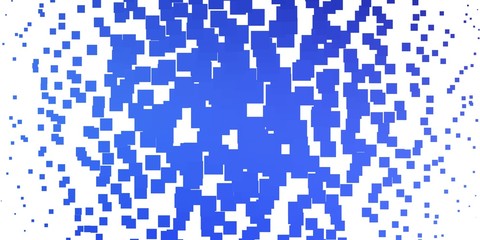 Light BLUE vector background in polygonal style. Colorful illustration with gradient rectangles and squares. Pattern for commercials, ads.