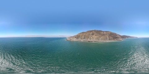 HDRI Landscape 360 Spherical Map, 3D and Post Production, 8K © RUSH COLLECTIVE INC