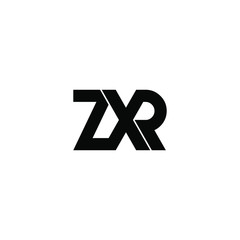 zxr letter original monogram logo design