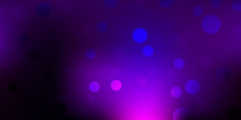 Dark pink vector backdrop with dots.