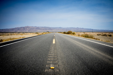 road in the desert