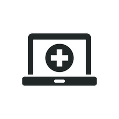 Online healthcare icon