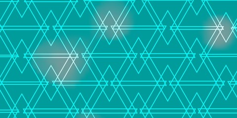 Light Blue, Green vector texture with triangular style. Illustration with set of colorful triangles. Template for landing pages.