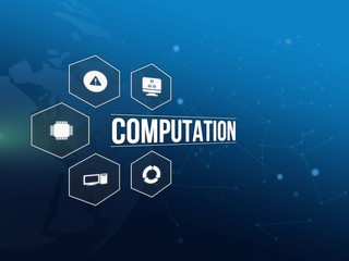Fototapeta premium computation
