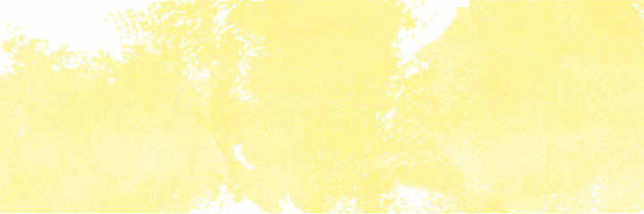 Yellow watercolor background for textures backgrounds and web banners design