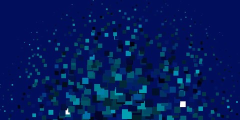 Light BLUE vector background with rectangles. Abstract gradient illustration with rectangles. Pattern for commercials, ads.