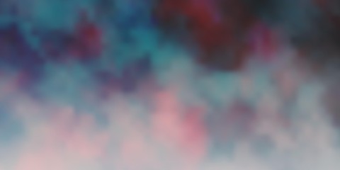 Dark Red vector template with sky, clouds. Illustration in abstract style with gradient clouds. Colorful pattern for appdesign.