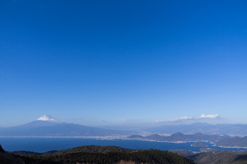 Obraz premium 伊豆スカイランからの景色