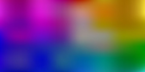 Light multicolor vector abstract blur background.