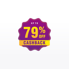 79 discount, Sales Vector badges for Labels, , Stickers, Banners, Tags, Web Stickers, New offer. Discount origami sign banner