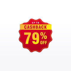 79 discount, Sales Vector badges for Labels, , Stickers, Banners, Tags, Web Stickers, New offer. Discount origami sign banner