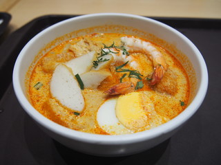 Traditional South-East Asian Cuisine called Laksa, Kuala Lumpur International Airport, Malaysia