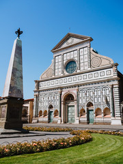 Fototapeta na wymiar Santa Maria Novella, Florence, Italy