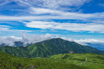 夏の白山登山（日本 - 石川 - 白山）