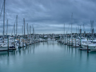 Fototapeta na wymiar Boats Auckland