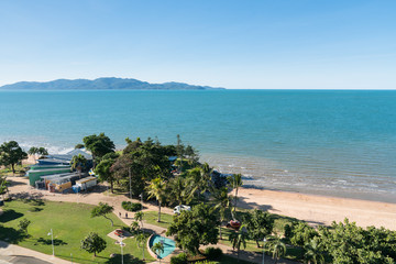 A warm winter's day on the Strand beach, Townsville, North Queensland