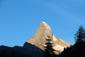 Matterhorn summer time morning