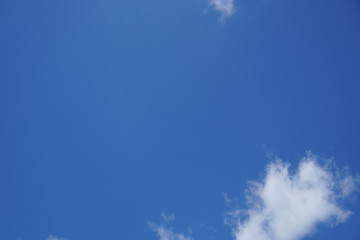 青空と雲