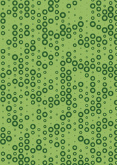 Abstract Color Halftone Dots generative art background illustration