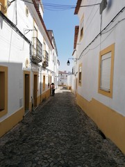Rua em &Eacute;vora, Portugal