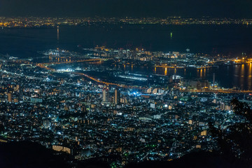 Naklejka premium 夜景