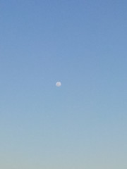 moon and clouds