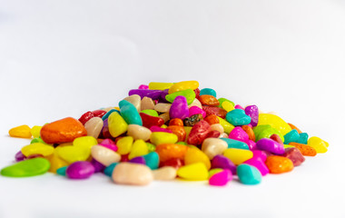 Tiny colorful stones