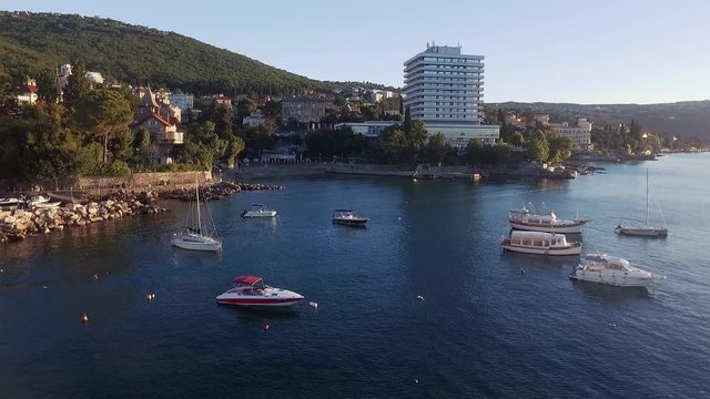 Croatia, Adriatic coast, beautiful town of Opatija
