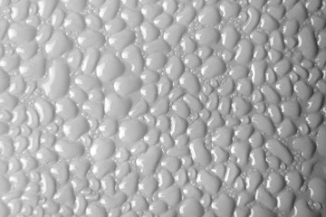Water drops abstract texture background. Black and white.