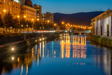 小樽運河の夜景