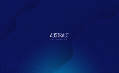 Modern professional dark blue vector Abstract Technology business background with lines shadows