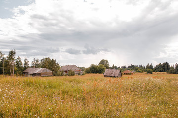 old house in the field