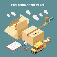 Parcel Packaging Concept