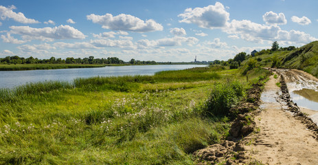 landscape with river