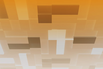 Bricks abstract background. Colorful wall texture. Three-dimensional render illustration.