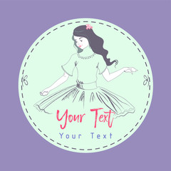 Logo for children's clothing Atelier