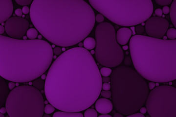 Abstract stones background. Three-dimensional render illustration.