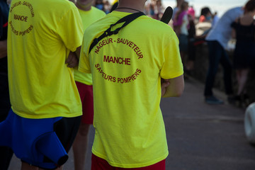 sauveteurs en mer