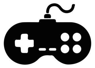 Game controller icon . Vector illustration