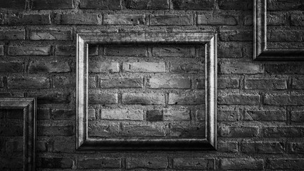 Picture Frame In Black And White Tone