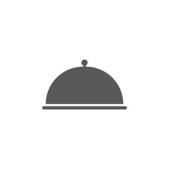 Tray icon. Restaurant symbol modern, simple, vector, icon for website design, mobile app, ui. Vector Illustration