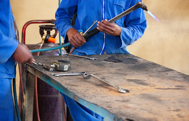 african welder
